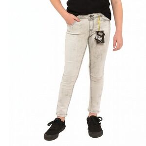 FG4 George Davies‎ Skinny Fit Jeans Girls Size 11 Years Gray Wash Denim New